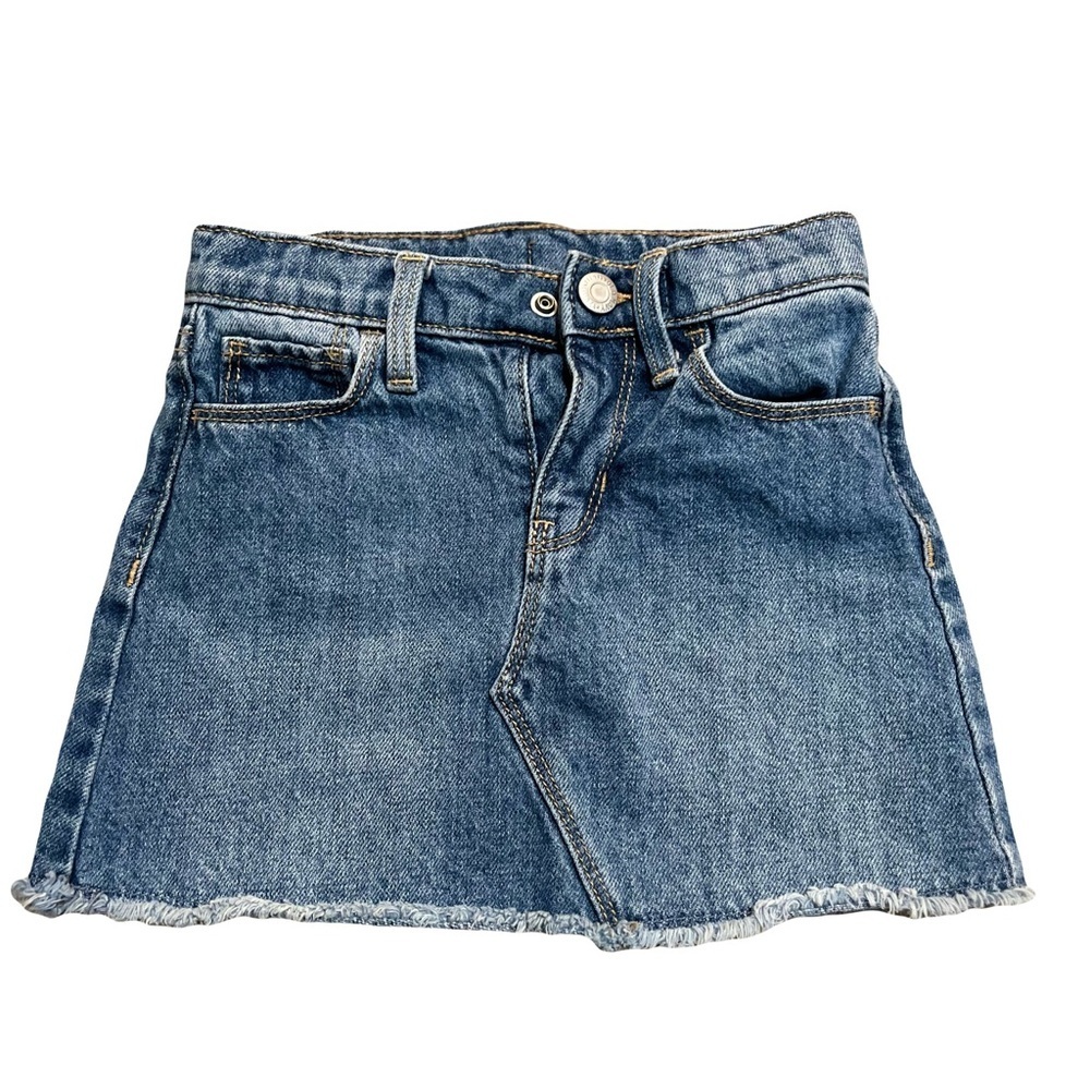 Old Navy Denim Skirt - Kids 3T - Frayed hem toddler girls
